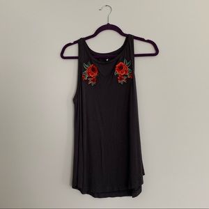 American Eagle Outfitters Tops - Embroidered Tank Top American Eagle Outfitters Tops - Embroidered Tank Top